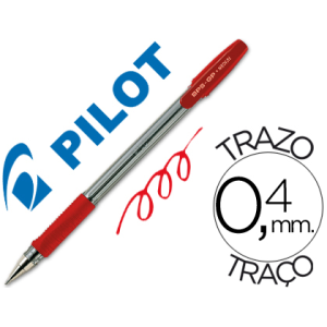 Boligrafo pilot bps-gp rojo...
