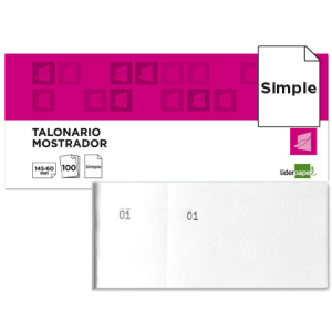 Talonario liderpapel...