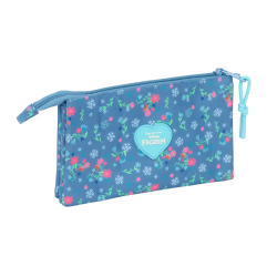 Bolso escolar portatodo safta triple frozen 120x220x30 mm