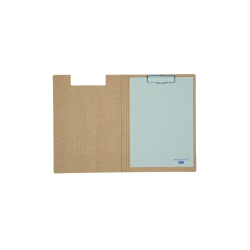 Portanotas maul balance din a4 carton reforzado 3 mm con pinza color kraft