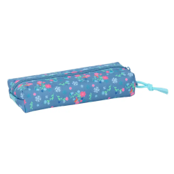 Bolso escolar portatodo safta rectangular con goma elastica frozen 40x220x70 mm