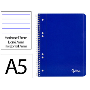 Cuaderno espiral liderpapel...