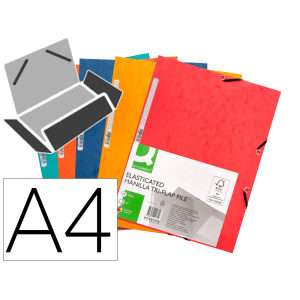 Carpeta q-connect gomas...