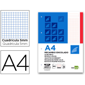 Bloc encolado liderpapel...