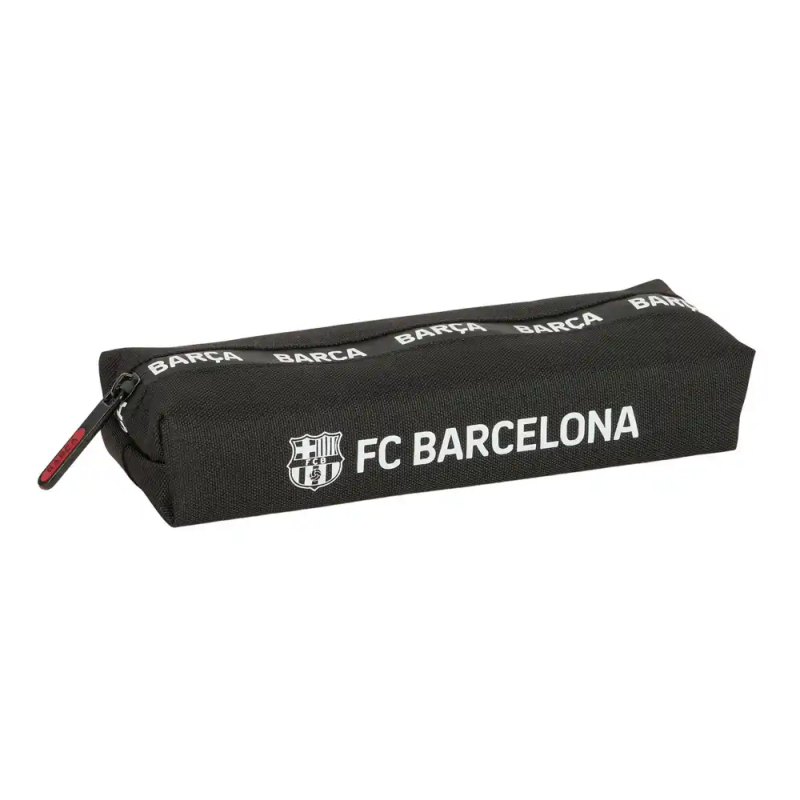 Bolso escolar portatodo safta rectangular con goma elastica f.c. barcelona 40x220x70 mm