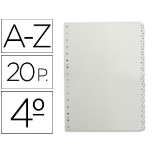 Separador alfabetico...