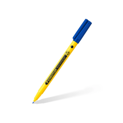Rotulador staedtler noris writing pen 307 tinta base de agua punta fina trazo 0,6 mm azul