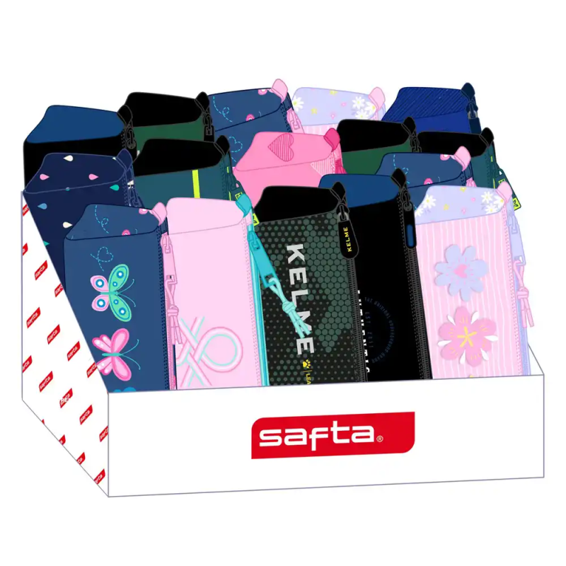 Bolso escolar portatodo safta expositor 235x315x230 mm