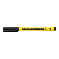 Rotulador staedtler noris writing pen 307 tinta base de agua punta fina trazo 0,6 mm negro