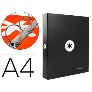 Carpeta 4 anillas 40 mm...