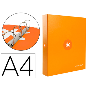 Carpeta 4 anillas 40 mm...