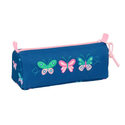 Bolso escolar portatodo safta blackfit8 mariposas 80x210x70 mm