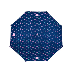 Paraguas automatico safta 60 cm blackfit mariposas