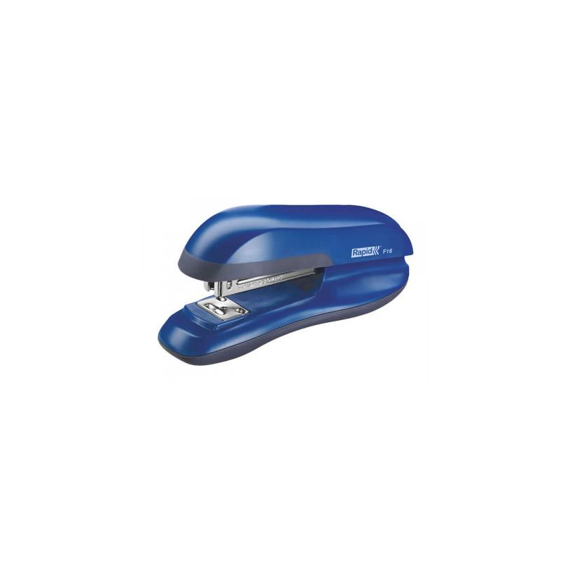 Grapadora rapid f16 plastico capacidad de grapado 20 hojas azul usa grapas 24/6 y 26/6