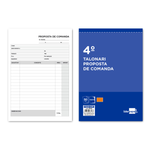 Talonario liderpapel...