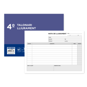 Talonario liderpapel...