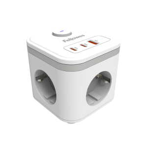 Regleta fellowes cubo...