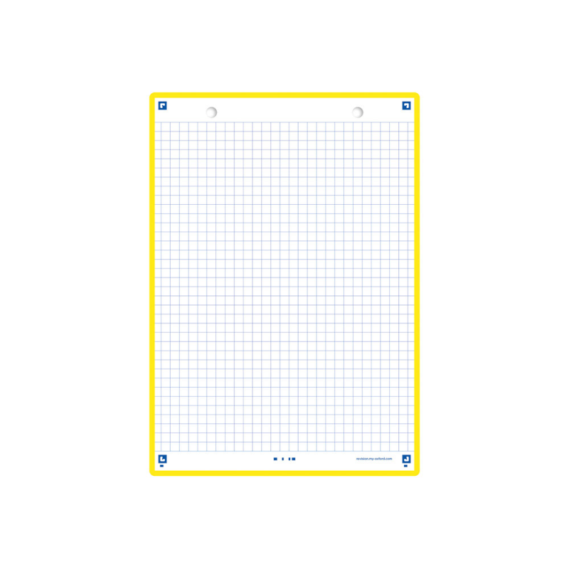 Ficha de revision oxford flashcards 2.0 148x210 mm 250 g cuadricula 5mm color amarillo paquete de 30