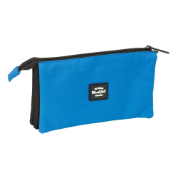 Bolso escolar portatodo safta triple blackfit chico underground 120x220x30 mm