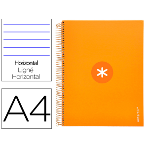 Cuaderno espiral a4 micro...