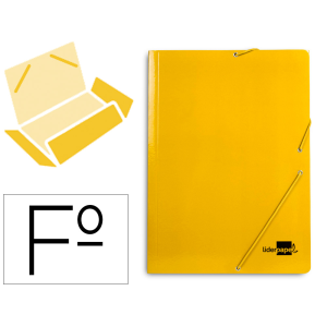 Carpeta liderpapel gomas...