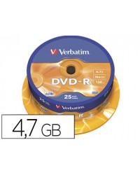 DVD-R VERBATIM CAPACIDAD...