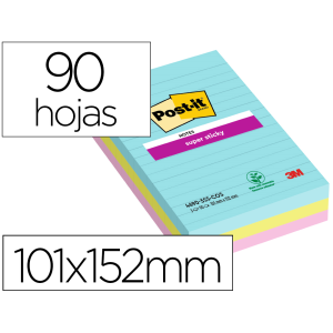Bloc de notas adhesivas...