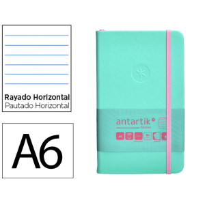 Cuaderno con gomilla...