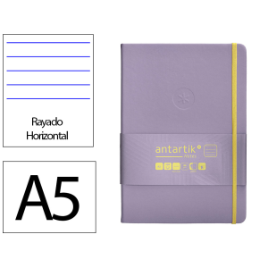 Cuaderno con gomilla...