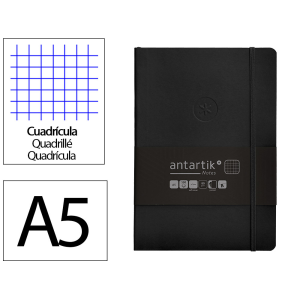 Cuaderno con gomilla...