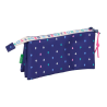 Bolso escolar portatodo safta triple benetton drop 120x220x30 mm