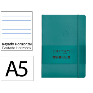 Cuaderno con gomilla...