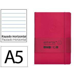 Cuaderno con gomilla...