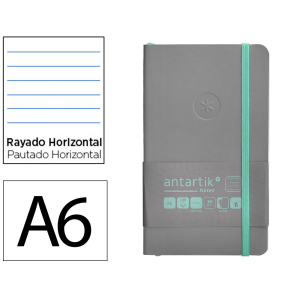 Cuaderno con gomilla...