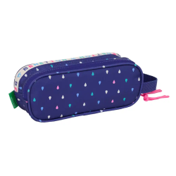 Bolso escolar portatodo safta doble benetton drop 80x210x60 mm