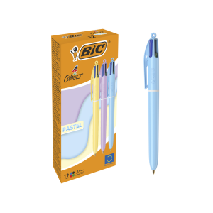 Boligrafo bic cuatro...