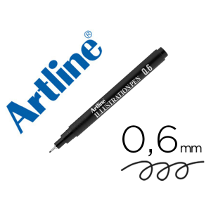 Rotulador artline calibrado...