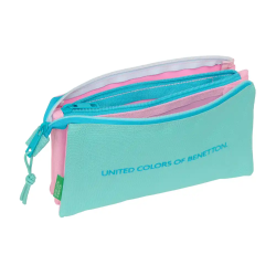 Bolso escolar portatodo safta triple benetton dolce 120x220x30 mm