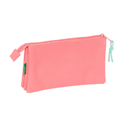 Bolso escolar portatodo safta triple benetton basics 120x220x30 mm