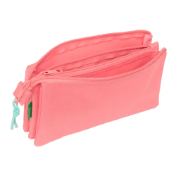 Bolso escolar portatodo safta triple benetton basics 120x220x30 mm