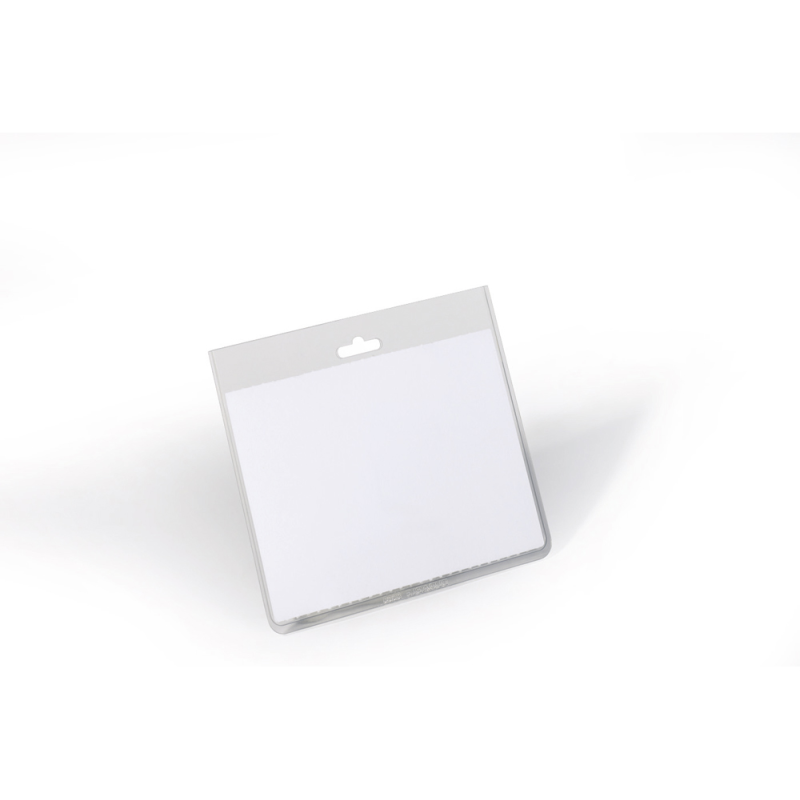 Identificador durable pvc con perforacion para clip 60x90 mm