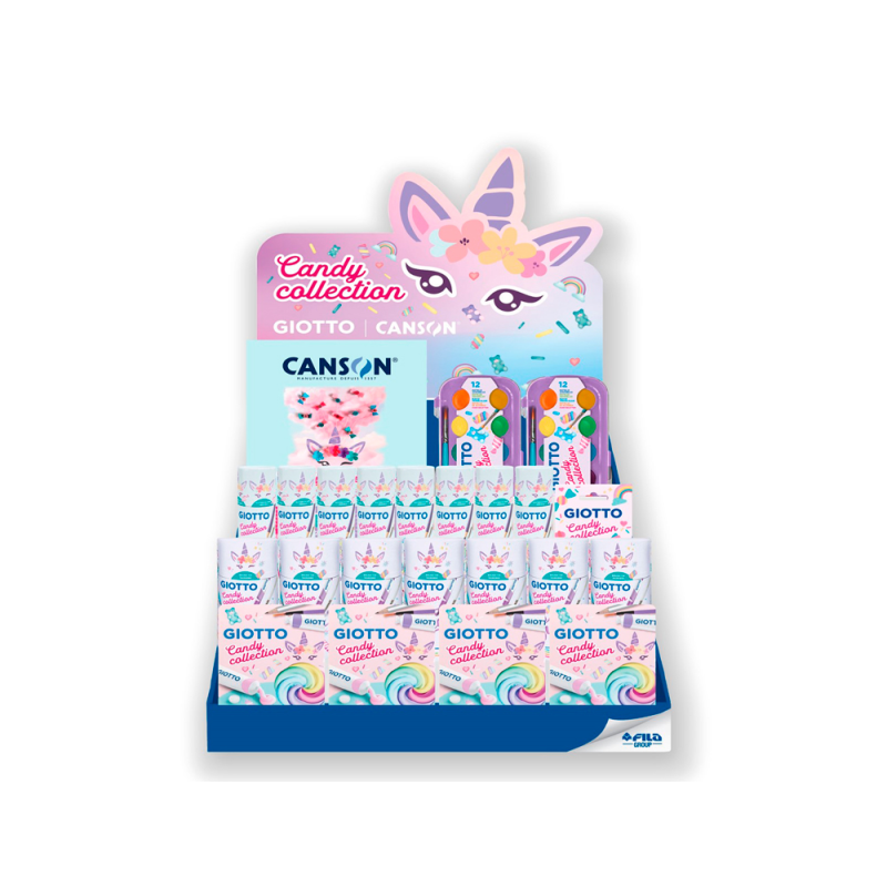 Expositor sobremesa giotto candy collection