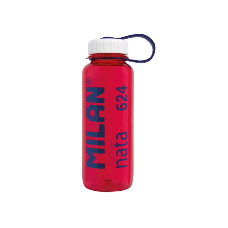 Botella portaliquidos milan tritan serie nata 624 rosa 650 ml