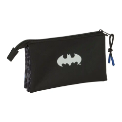 Bolso escolar portatodo safta triple batman 120x220x30 mm