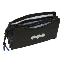 Bolso escolar portatodo safta triple batman 120x220x30 mm
