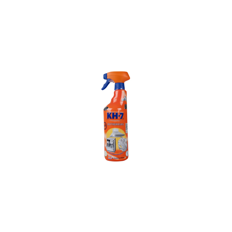 Quitagrasa kh-7 con pistola pulverizadora apto para superficies de uso alimentario botella de 715 ml