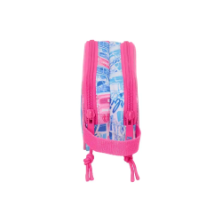 Bolso escolar portatodo safta doble cremallera barbie 80x210x60 mm
