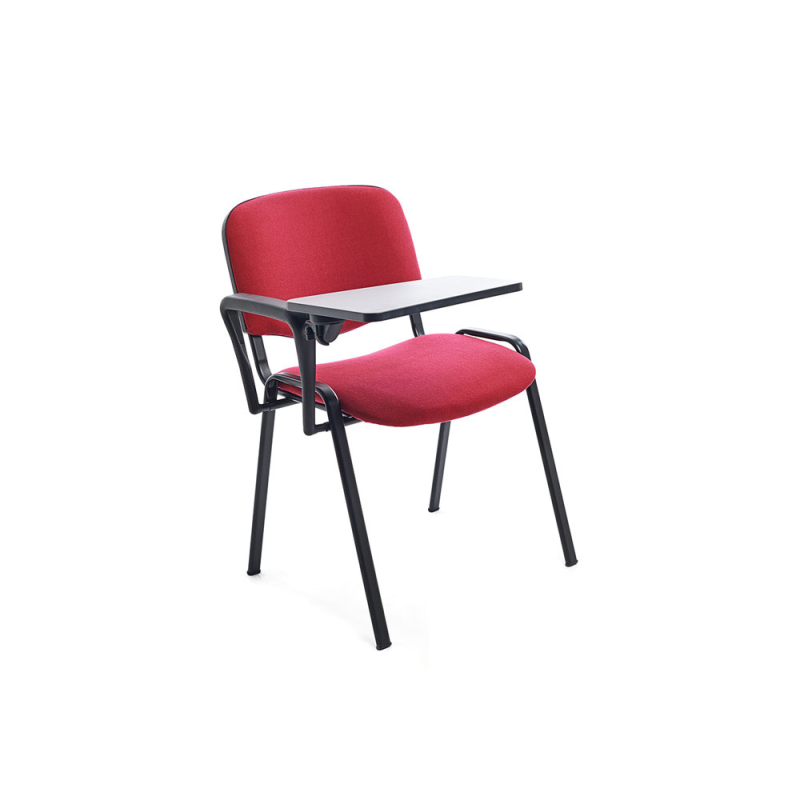 Pala escritura rocada derecha para silla confidente plegable pvc 34x20 cm color negro