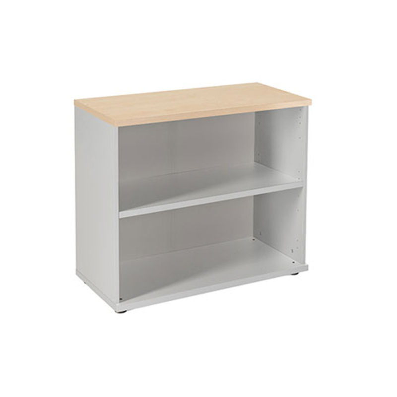 Armario rocada con un estantes serie store 78x90x45 cm acabado gris/haya
