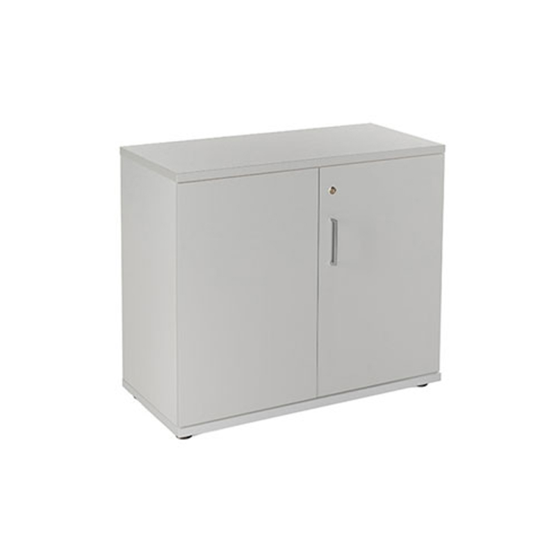 Armario rocada con dos puertas y un estante serie store 78x90x45 cm acabado gris/gris